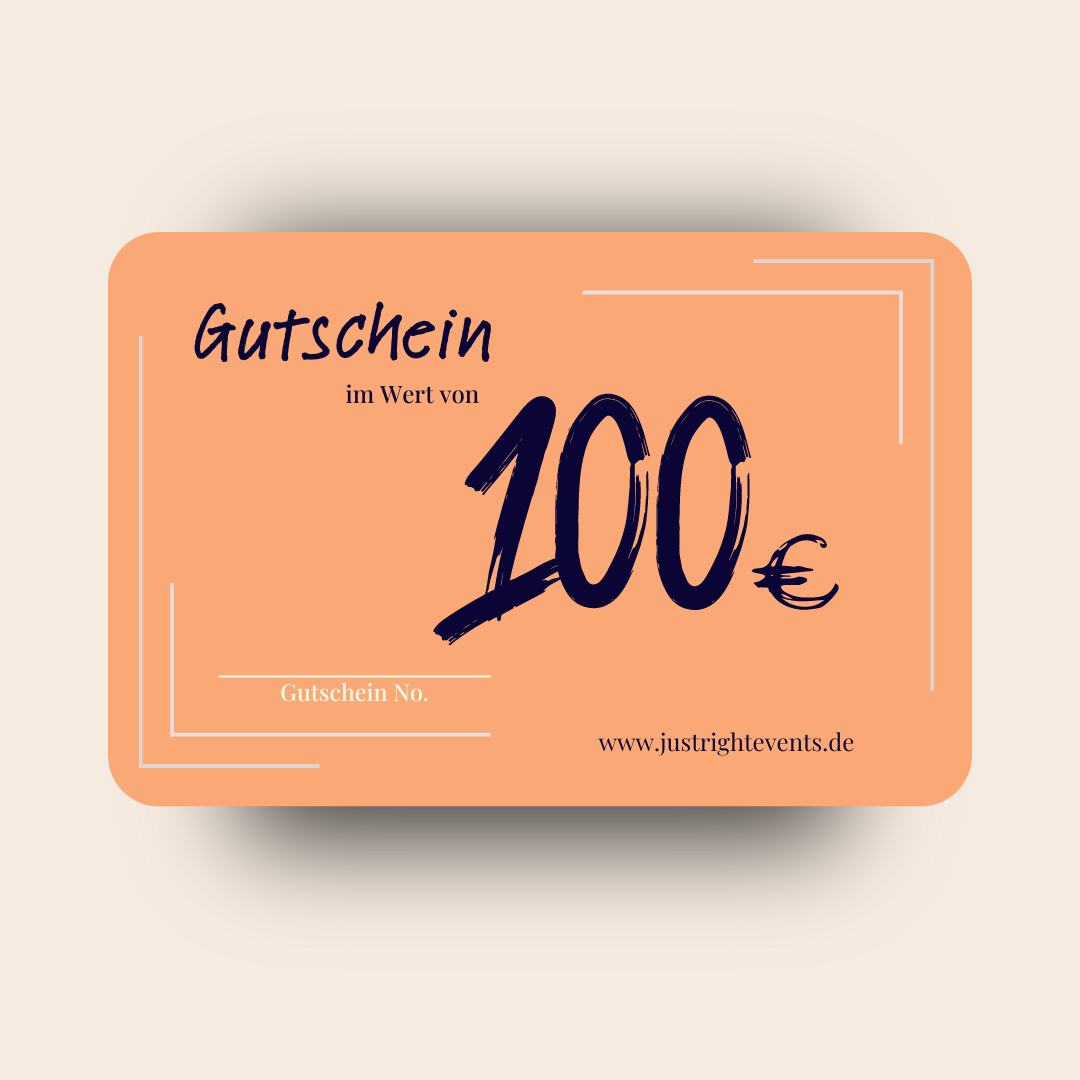 Just Right Geschenkgutschein